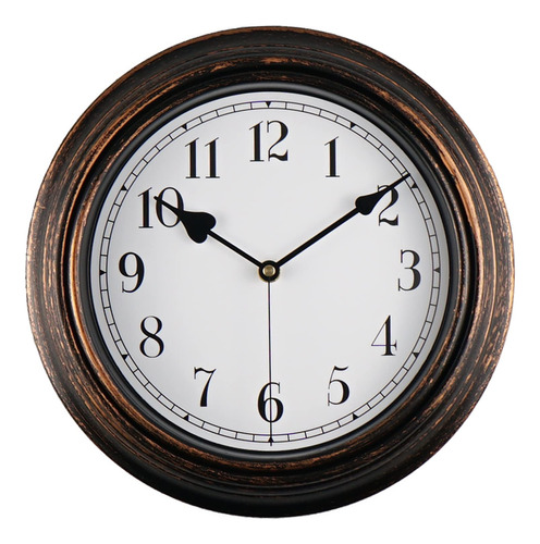 Diyzon Reloj De Pared Retro, Reloj Clasico Vintage Silencios