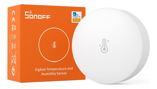 Sonoff Snzb-02p Zigbee Sensor De Temperatura Y Humedad, Term
