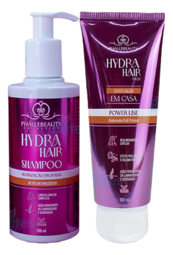 Progresivo De Ducha Sin Formol Phallebeauty Kit Hydra Hair 