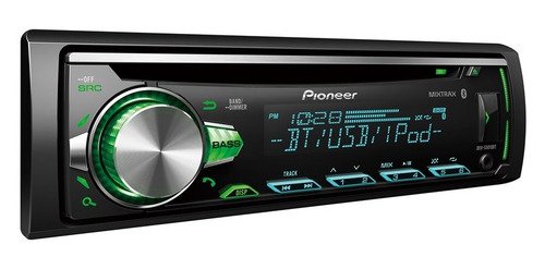 Cd Player Pioneer Deh-s5010bt Bluetooth Bass 4 X 50w Rms