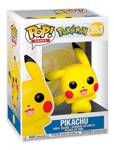 Funko Pikachu Pokemon #553 Pop! Games Nintendo Disponible