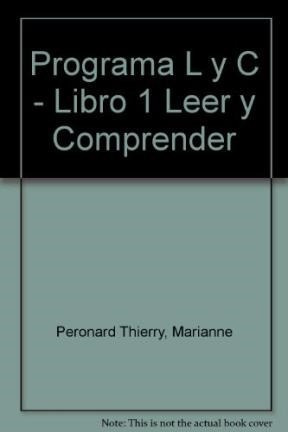 Programa Lyc Leer Yprender Libro 1 - Peronard/gomez/par