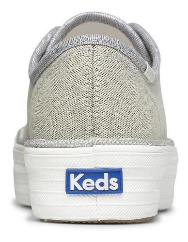 Zapatilla Keds Triple Kick Met Gris