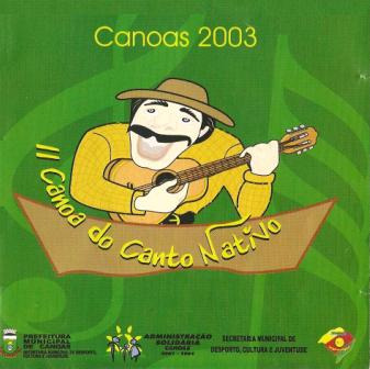 Cd - Canoa Do Canto Nativo - 2ª Edição
