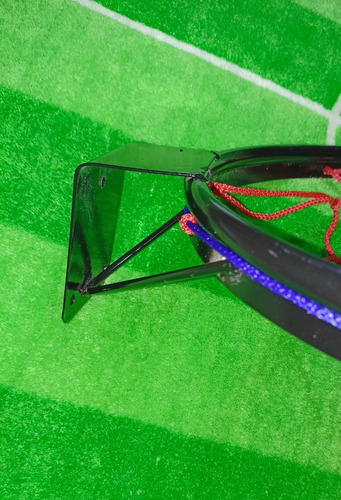 Canasta Aro Metálico Para Basquetbol Con Red 35cm Reforzada