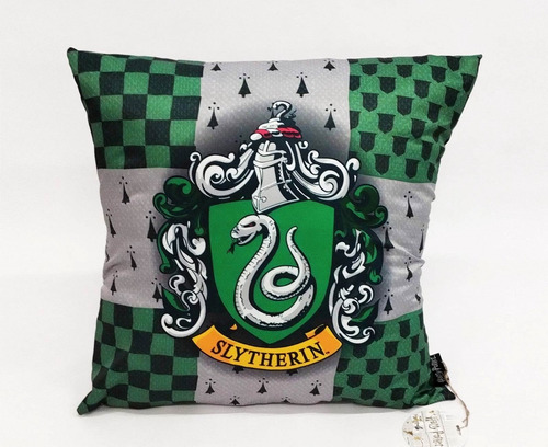 Almohadón Slytherin Harry Potter Producto Oficial