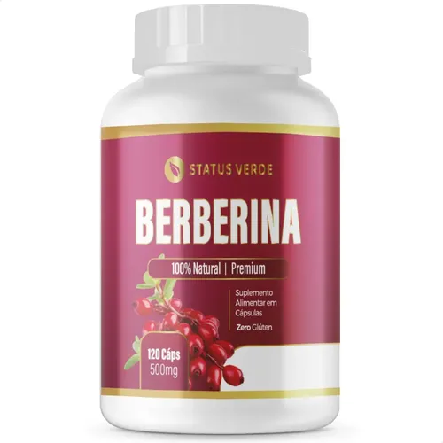 Berberina Premium Equilibrio Natural 120 Cáps - Status Verde
