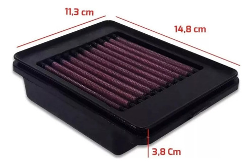 Filtro De Ar E Kit De Limpeza K&n - Yamaha Mt03 / Yzf R3.
