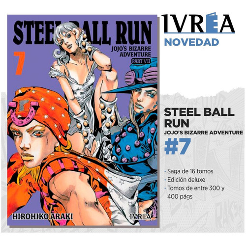 Jojo's Bizzarre Adventure Parte 7: Steel Ball Run #07