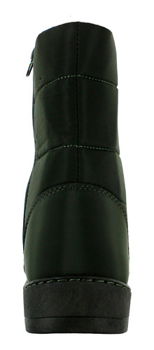 Furor Bota Invierno Esquimal Confort Textil Verde Mujer 8226