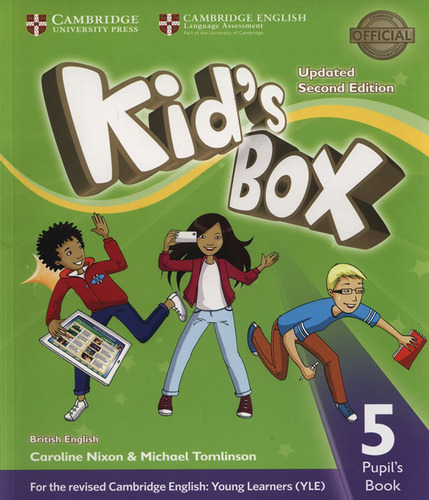 Kids Box 5   Pupils Book Updated   02ed: Kids Box 5   Pupils Book Updated   02ed, De Editora Cambridge. Editora Cambridge, Capa Mole Em Inglês