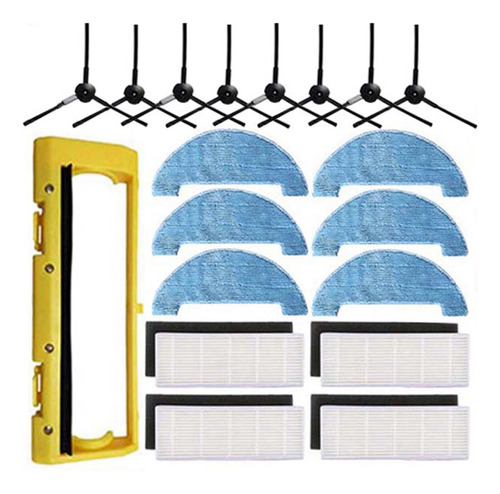 Para Robot Aspirador 360 C50 C30, Mopa Lateral Principal, He