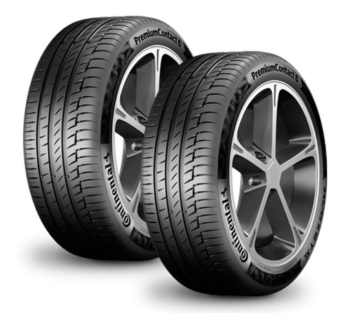 Par Llantas Premiumcontact 6 Continental 195/65r15 91h Sl