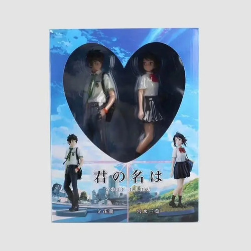 Figuras Pareja Your Name Kimi No Na Wa Taki Y Mitsuha 22cm