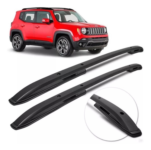 Imagem 1 de 4 de Rack Teto Longarina Original Suns Jeep Renegade