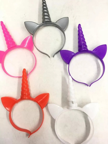 10 Diadema Unicornio Luz Led Little Pony Princesa Cuerno