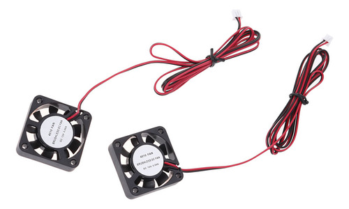 Ventilador De Refrigeración Sin Escobillas 4010 Dc 12 V, 4 U