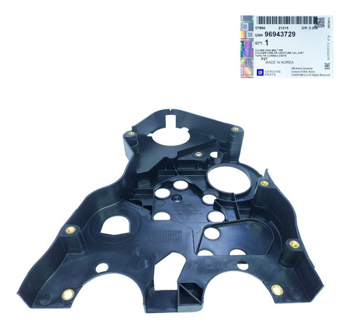 Imagen 3 de 8 de Tapa Trasera Correa Tiempo Aveo 2012 2013 2014 Lt Ls Speed