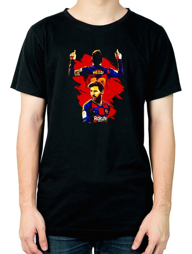 Remera Messi Barcelona 008 Dtg Minos