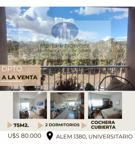 Venta Departamento, Alem 1300, Universitario. 