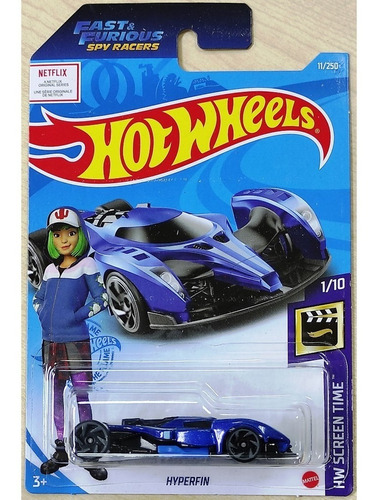 Hot Wheels Hyperfin Fast & Furious Spy Racers - Mattel