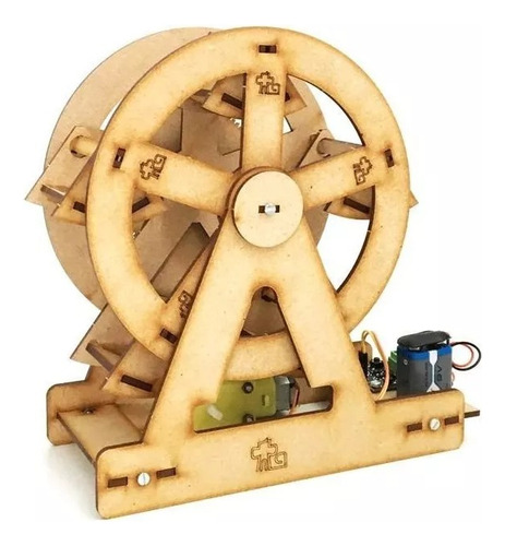 Rueda De La Fortuna Electrónica Para Armar Didáctico Mecánic