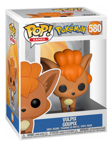 Funko Pop Games Pokemon Vulpix 580