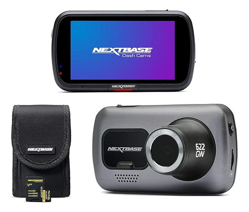 Nextbase 622gw Dash Cam Y Estuche De Transporte True 4k 30fp