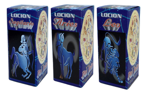 Pack X 3 Aroma Atomizador X30cc Aries Leo Sagitario Zodiacal