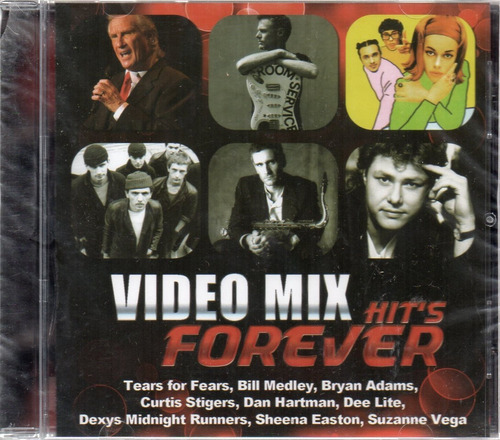 Cd Video Mix Hits Foverer - Madonna - Tears For Fears - Abc