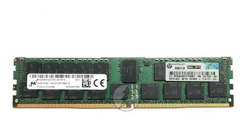 Imagem 7 de 10 de Memória Servidor Pc4-2133p 16gb Hp Sp 774172-001
