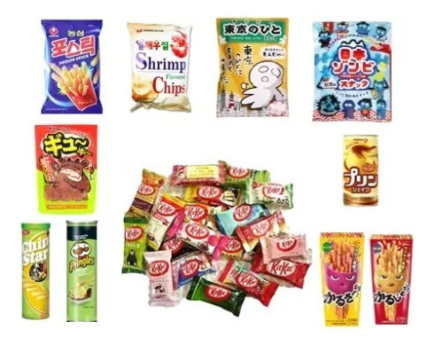 Corea Botanas, Dulces, Bebidas Coreanas 10 Pz Dulces