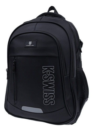 Mochila Casual K-swiss Baxley Negro Liso