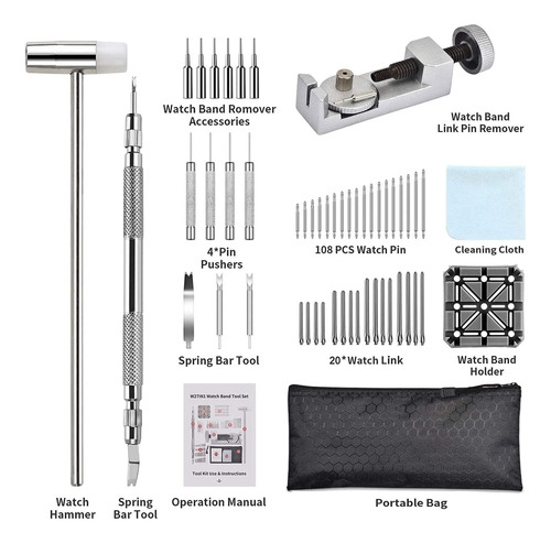 Kit De Herramientas Para Quitar Eslabones Del Reloj, Kit ...