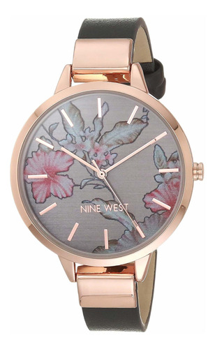 Nine West Reloj De Vestir De Cuarzo Japons Para Mujer Con Co