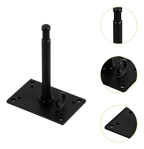 B Placa De Montaje En Pared Con 4,72 X 3,15 X 6,18 Pulgadas