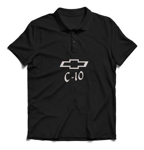 Remera Polo Regalo Hombre Bordada Camioneta C10 Chevrolet