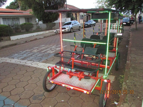 Imagem 5 de 8 de Trenzinho Para 12 Pessoal Pedalar Juntos