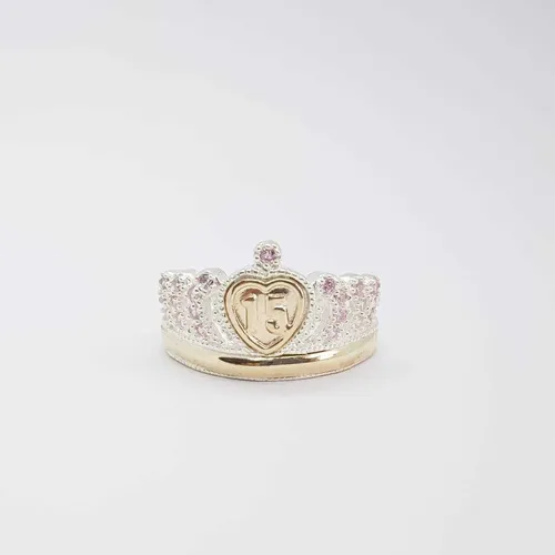 Anillos de 15 años de acero inoxidable new arrivals