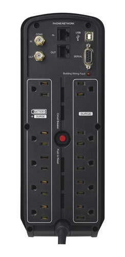 Imagen 2 de 5 de Ups 1500va / 900w, Onda Senoidal Pura Pfc, Pantalla Lcd Inteligente, Regulador De Voltaje (avr), 10 Contactos, Tel/red/c