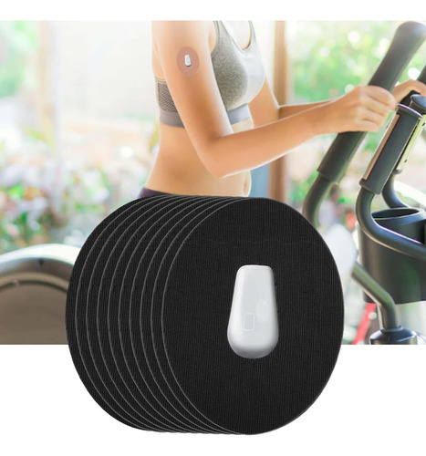 10 Uds. Parche Adhesivo De Estilo Libre Pegatinas Negro