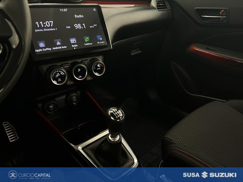 Imagen 22 de 25 de Suzuki Swift Sport 2023 Gris Plata 0km