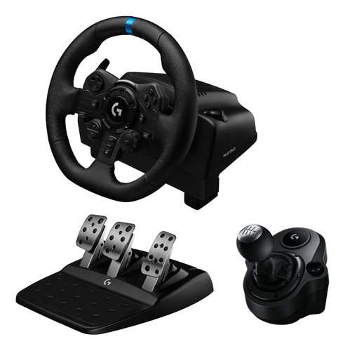 Logitech G923 Timón Para Pc / Ps5 | Ps4 Y Palanca De Cambios