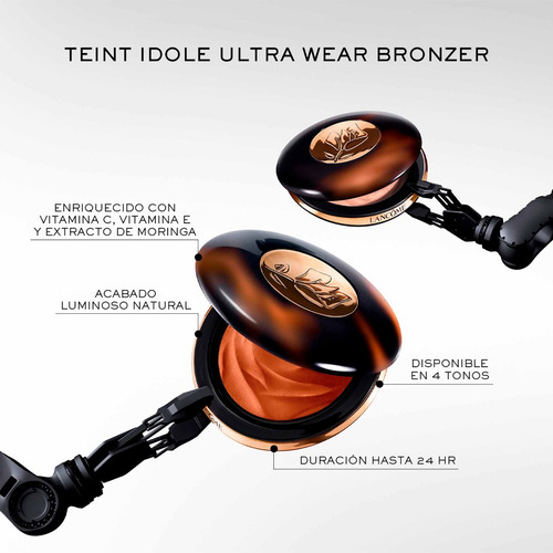 Lancôme Teint Idole Ultra Wear Bronzer, Bronceador, 10 G Light