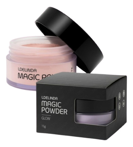 Magic Powder Rose Matte Pó Solto Ultrafino Soft Resistente
