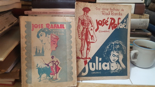 Libros Taurinos. Firmados. José Rafael. De Raúl Banda.