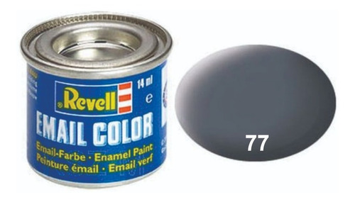Revell Pintura Dust Grey Mate Cod. 77 Modelismo Hobby 32177