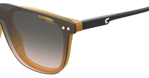 Armação Óculos Carrera Clip On 2023t/cs 40g99 48 Quadrado Cor Amarelo
