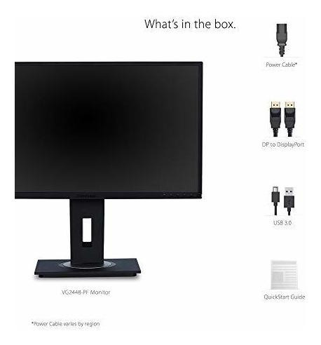 Accesorio Pc Viewsonic Vg2448 Pf Monitor Ergonomico