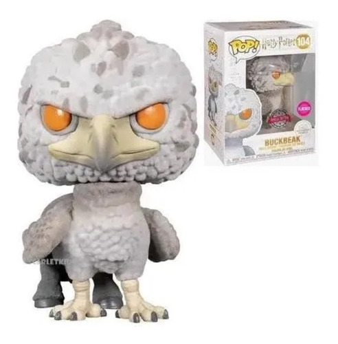 Funko Pop Buckbeak 104 Flocked Harry Potter Hipogrifo Peludo